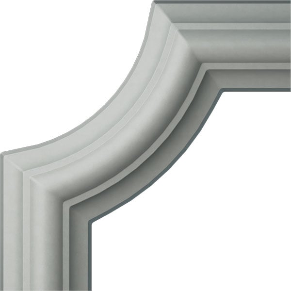 3 1/8"W x 3 1/8"H Wakefield Traditional Panel Moulding Corner (matches moulding PML00X00CL)