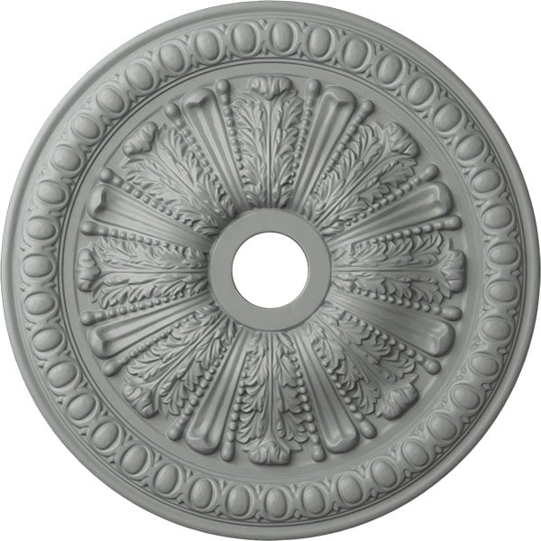 27 7/8"OD x 3 7/8"ID x 2 1/2"P Tomango Egg & Dart Ceiling Medallion (Fits Canopies up to 6 3/4")