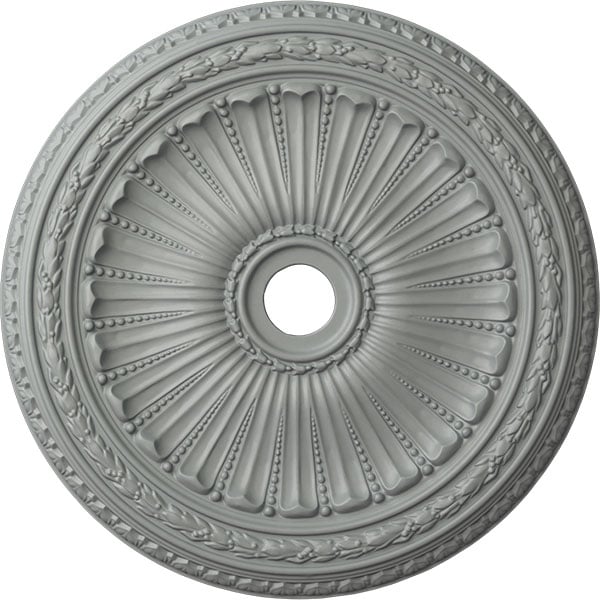 35 1/8"OD x 4 7/8"ID x 2 1/2"P Viceroy Ceiling Medallion (Fits Canopies up to 4 7/8")