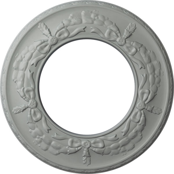 13 1/4"OD x 7 1/8"ID x 7/8"P Salem Ceiling Medallion (Fits Canopies up to 7 1/8")