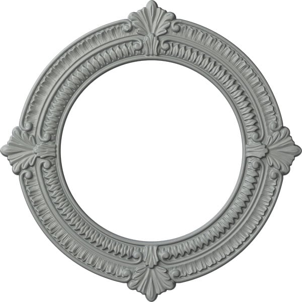 13 1/8"OD x 8"ID x 5/8"P Benson Ceiling Medallion (Fits Canopies up to 8")