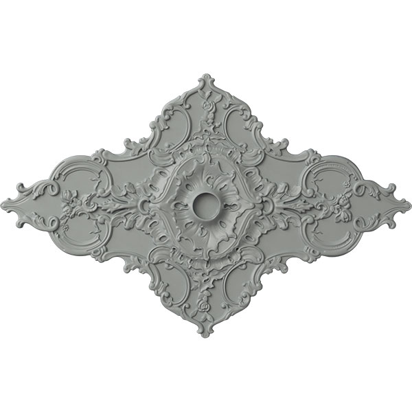 67 1/4"W x 43 3/8"H x 4"ID x 2"P Melchor Diamond Ceiling Medallion (Fits Canopies up to 4")