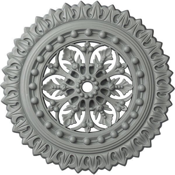 18 1/2"OD x 7/8"ID x 1 1/2"P Sellek Ceiling Medallion (Fits Canopies up to 1 1/8")