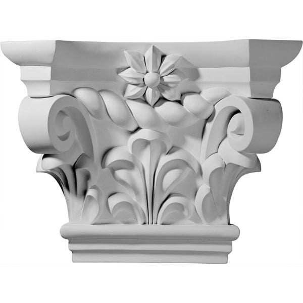 19 1/4"W x 6 1/4"D x 14 3/8"H Kendall Capital (Fits Pilasters up to 10 1/8"W x 1 1/4"D)