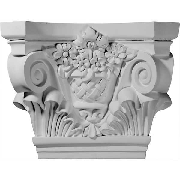 21 5/8"W x 7 1/2"D x 16 3/4"H Sussex Capital (Fits Pilasters up to 13 1/2"W x 1 5/8"D)