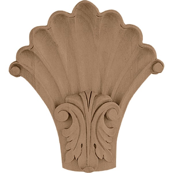 Acanthus in Shell Wood Corbel