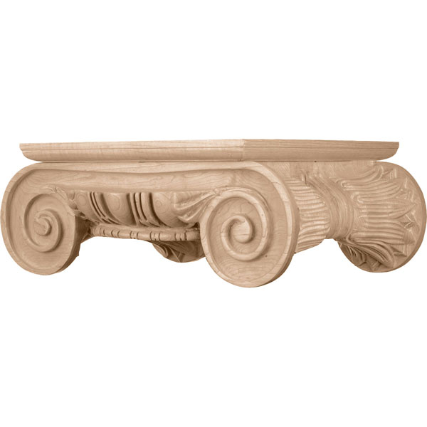 Roman Ionic Capital for a Round Tapered Wood Column