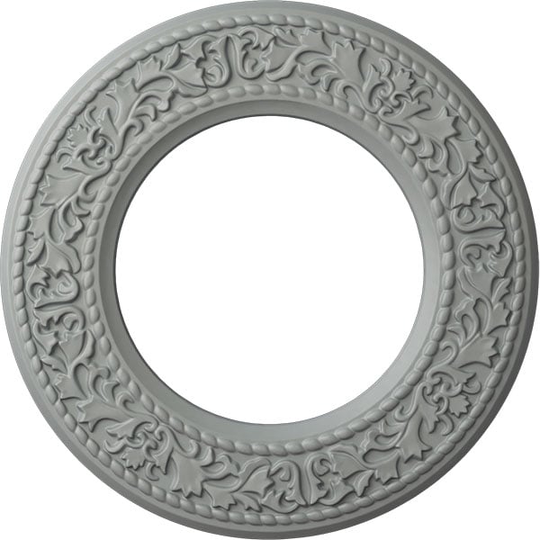 13 3/8"OD x 7 1/2"ID x 3/4"P Blackthorn Ceiling Medallion (Fits Canopies up to 7 1/2")