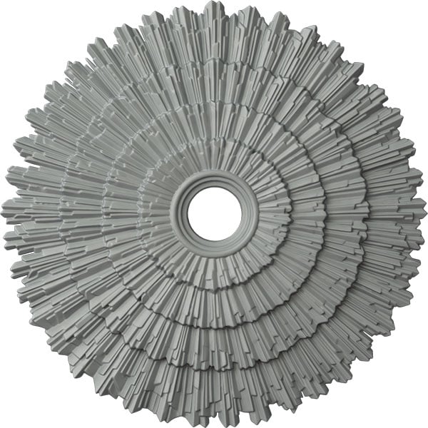 24 3/4"OD x 3 1/4"ID x 1 7/8"P Eryn Ceiling Medallion (Fits Canopies up to 4")