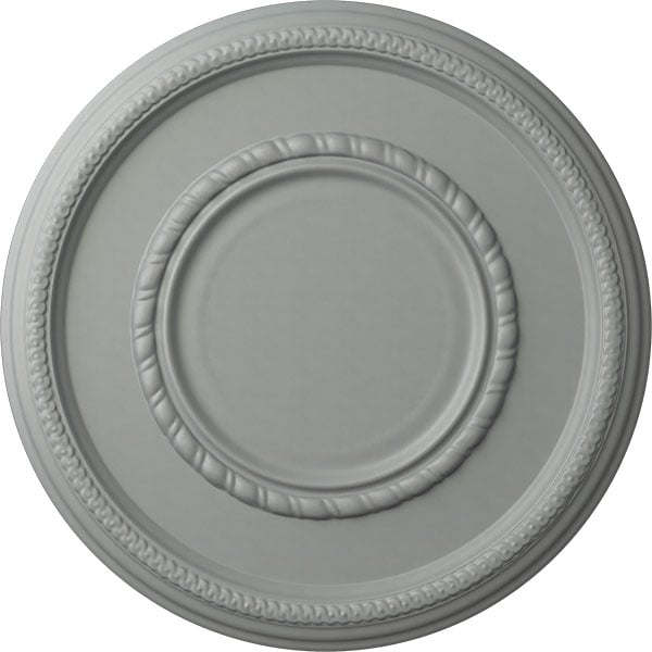 17 3/8"OD x 1 1/8"P Federal Roped Large Ceiling Medallion (Fits Canopies up to 7 3/4")