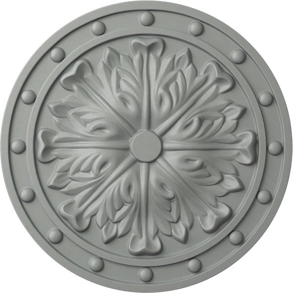 20 1/2"OD x 1 1/2"P Foster Acanthus Leaf Ceiling Medallion (Fits Canopies up to 2 1/4")
