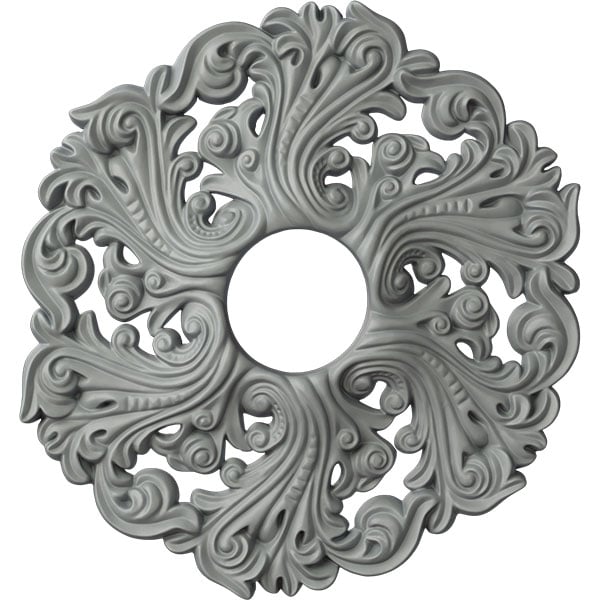 19 5/8"OD x 4 3/4"ID x 1 3/4"P Orrington Ceiling Medallion (Fits Canopies up to 4 3/4")
