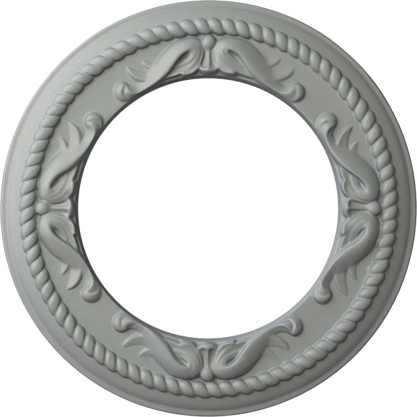 12 1/4"OD x 7 1/2"ID x 7/8"P Roped Medway Ceiling Medallion (Fits Canopies up to 7 1/2")