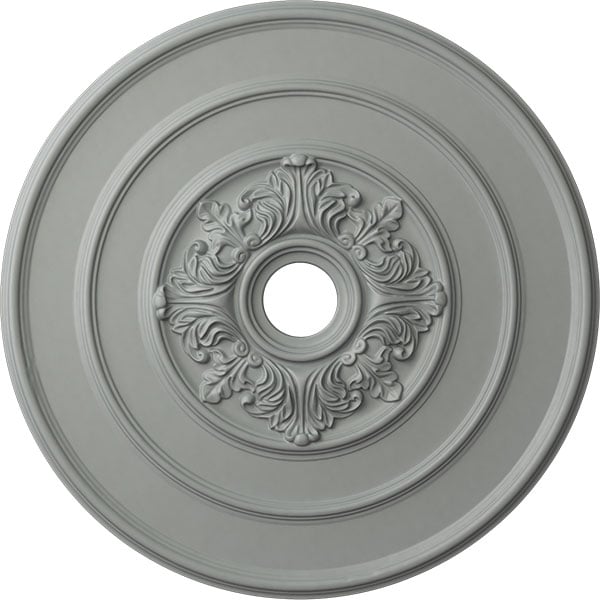 26"OD x 3 1/8"ID x 1 1/2"P Traditional with Acanthus Leaves Ceiling Medallion (Fits Canopies up to 4 1/4")