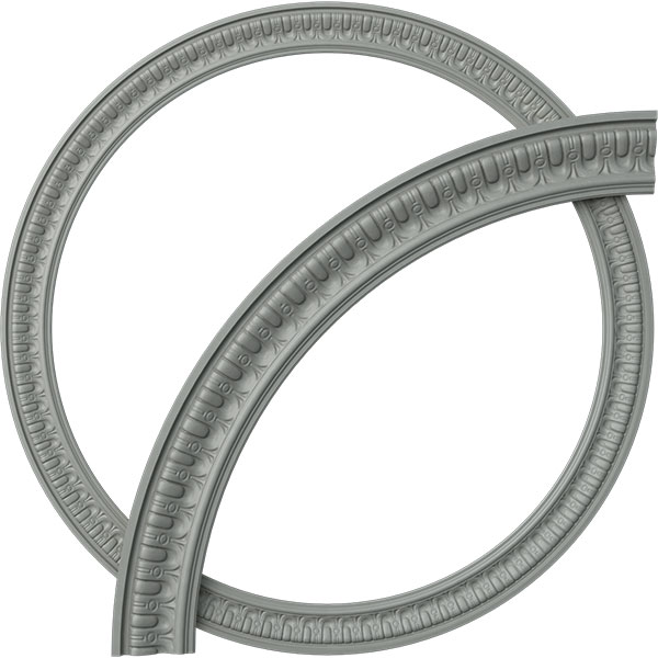 55"OD x 46 3/4"ID x 4 1/8"W x 1 1/8"P Sequential Ceiling Ring (1/4 of complete circle)