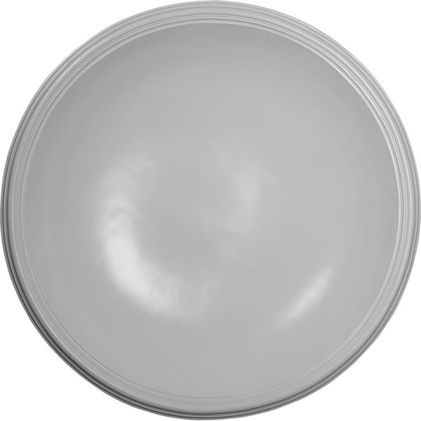 44 1/8"OD x 39"ID x 8 3/8"D, Recessed Smooth Ceiling Dome, 2 1/2"W Trim (40"Diameter x 7 3/4"D Rough Opening)