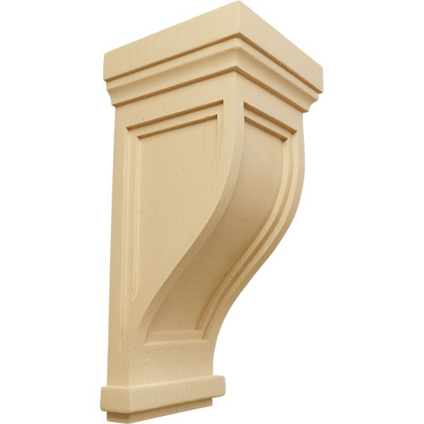 Traditional Recessed Wood Corbel