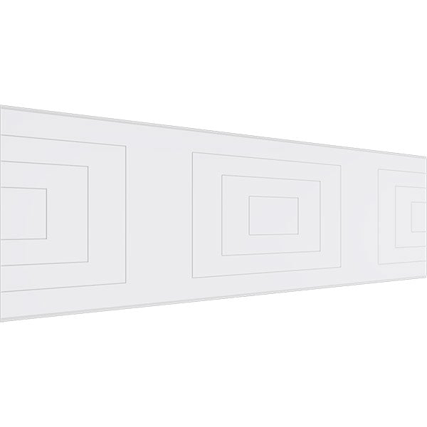 Mid Century Modern PVC Fretwork Wainscot Wall Panel