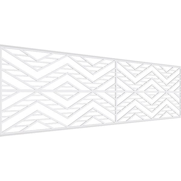 Gilcrest PVC Fretwork Wainscot Wall Panel