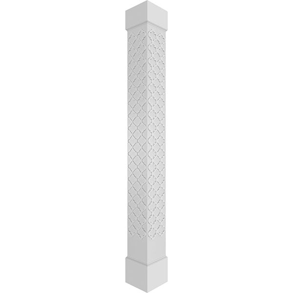 Craftsman Classic Square Non-Tapered Medium Marrakesh Fretwork Column