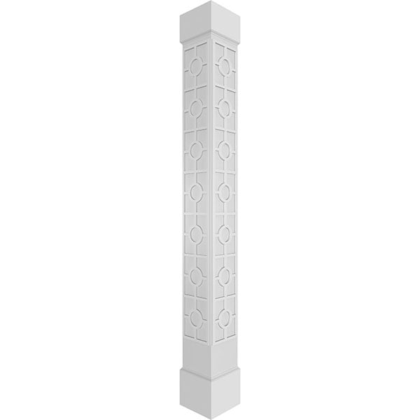 Craftsman Classic Square Non-Tapered Koroluck Fretwork Column