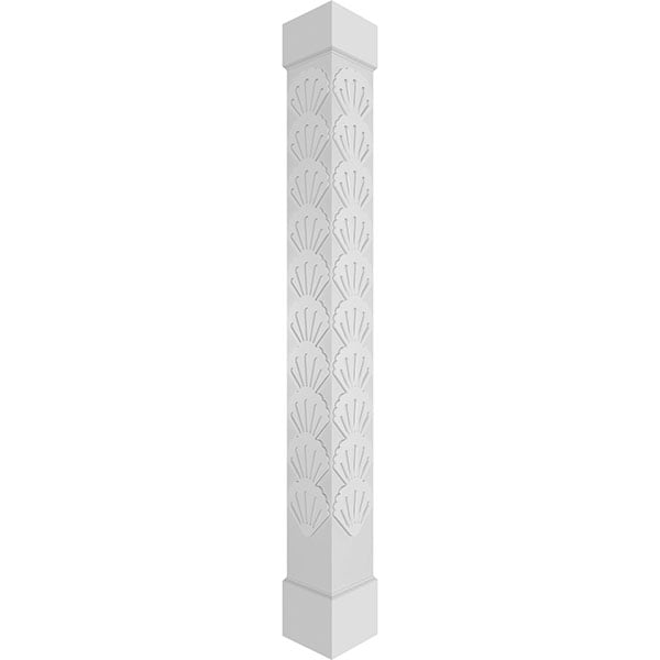 Craftsman Classic Square Non-Tapered Bondi Fretwork Column
