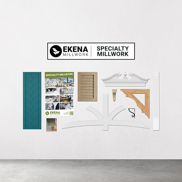 Ekena Millwork Display Kit for Specialty Millwork
