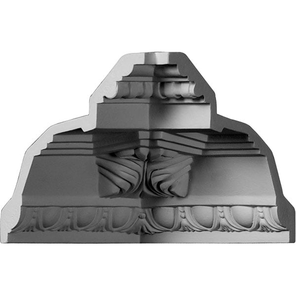 5 1/4"P x 5 1/4"H Inside Corner for Attica Acanthus Leaf Crown Moulding (matches moulding MLD05X05X07AT)