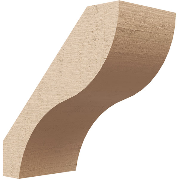 Geneva Rough Cedar Woodgrain TimberThane Knee Brace