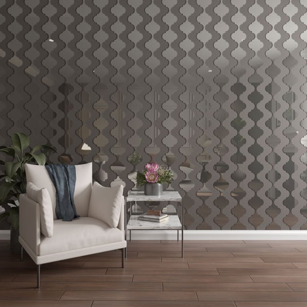 Marrakesh Adjustable Acrylic Decorative Slat Wall Panel Kit