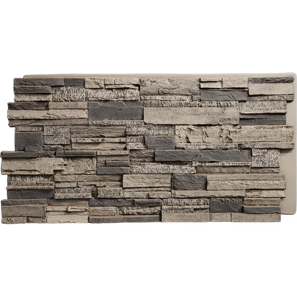 EverStone Cascade Faux Stone Panel, 48 5/8