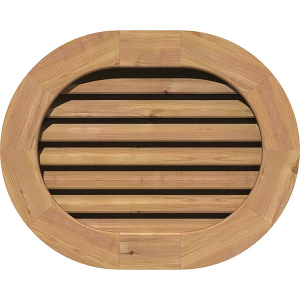 Horizontal Round Ended Gable Vent