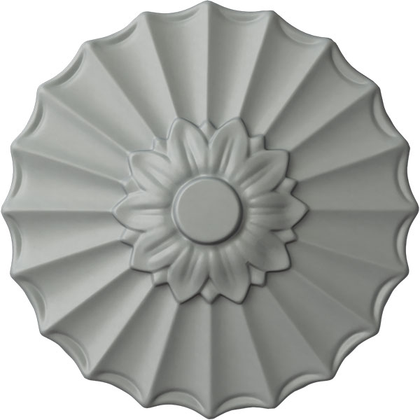9"OD x 1 3/8"P Shakuras Ceiling Medallion (Fits Canopies up to 1 3/8")