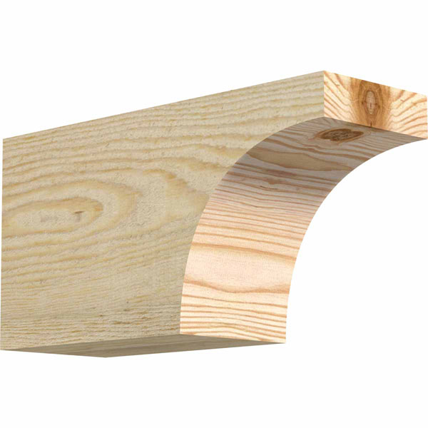Huntington Rustic Timber Wood Rafter Tail