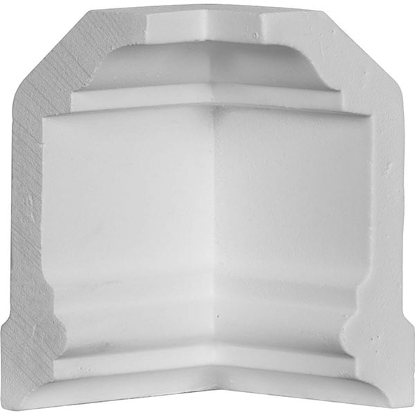 2 1/4"P x 4"H Inside Corner for Holmdel Traditional Smooth Crown Moulding (matches moulding MLD04X02X04HO)