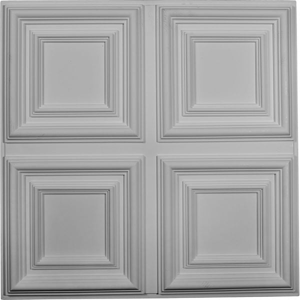 23 3/4"W x 23 3/4"H 1 5/8"P Quatro Square Ceiling Tile