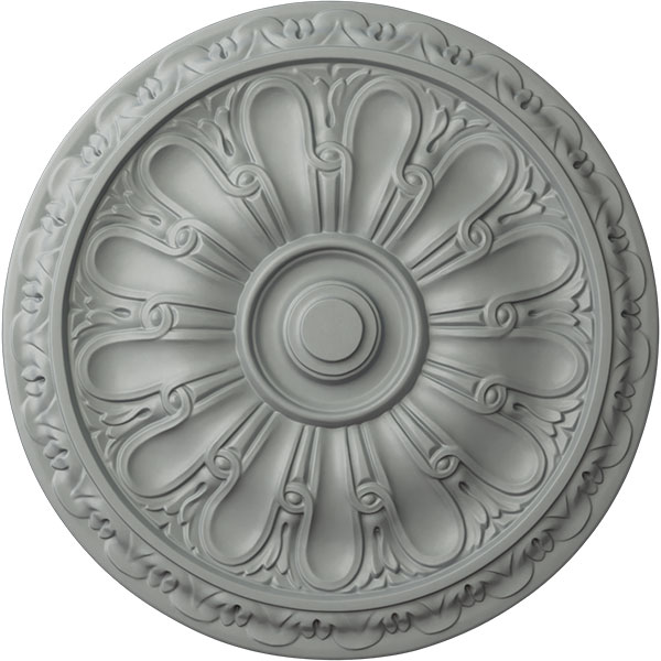 15 3/4"OD x 5/8"P Kirke Ceiling Medallion (Fits Canopies up to 3 3/4")