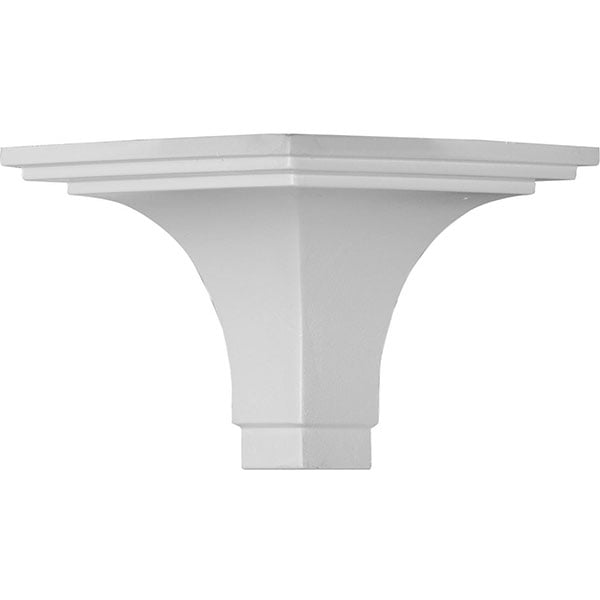 4 3/4"P x 4 1/4"H Outside Corner for Bradford Traditional Smooth Crown Moulding (matches moulding MLD04X04X06BR)