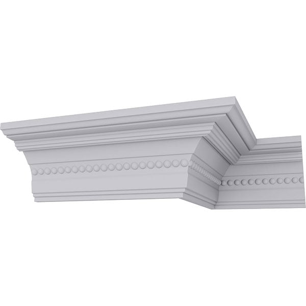 SAMPLE - 4"H x 3 3/4"P x 5 3/8"F x 12"L, (5/8" Repeat), Valeriano Crown Moulding