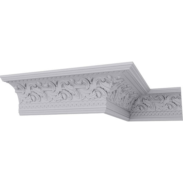 SAMPLE - 7"H x 7"P x 9 7/8"F x 12"L, (9 5/8" Repeat), Kinsley Crown Moulding
