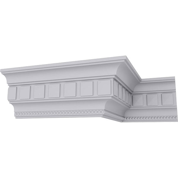 SAMPLE - 4 3/8"H x 3"P x 5 1/8"F x 12"L, (1 5/8" Repeat), Swindon Egg and Dart Crown Moulding