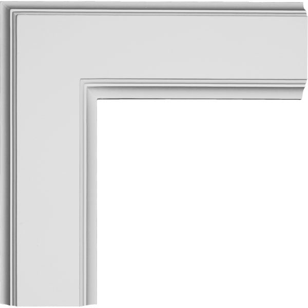 14"W x 2"P x 14"L Inner Corner for 5" Traditional Coffered Ceiling System