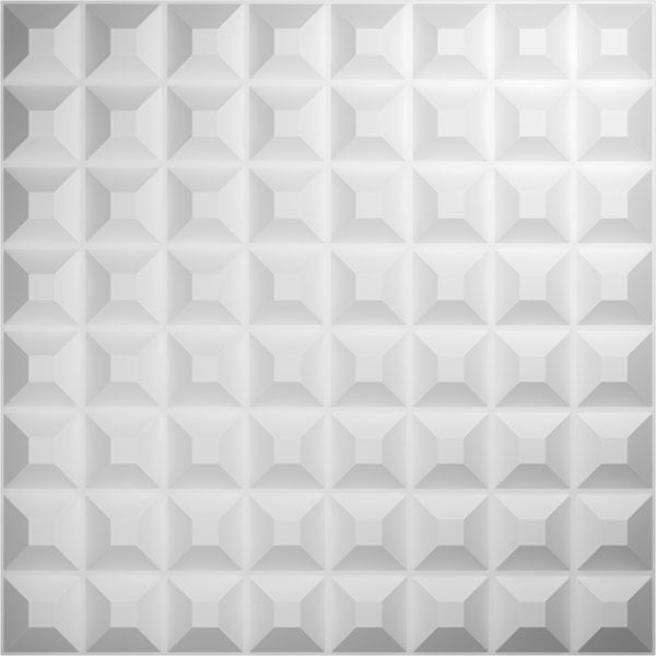 19 5/8"W x 19 5/8"H Bradford EnduraWall Decorative 3D Wall Panel Covers 2.67 Sq. Ft.