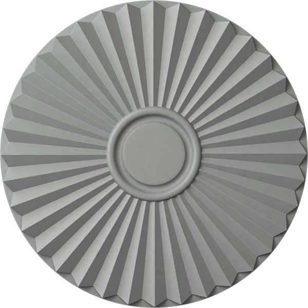 19 3/4"OD x 1 3/8"P Shakuras Ceiling Medallion (For Canopies up to 5")