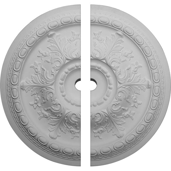38 3/8"OD x 3"ID x 2 7/8"P Oslo Ceiling Medallion, Two Piece (Fits Canopies up to 7 5/8")