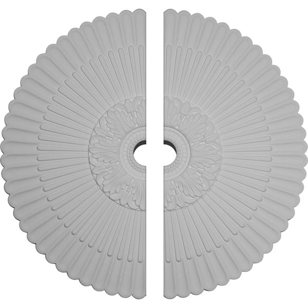 41"OD x 5 1/2"ID x 1 5/8"P Nexus Ceiling Medallion, Two Piece (Fits Canopies up to 7 1/4")