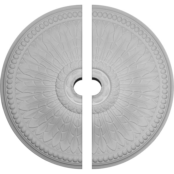 42 1/2"OD x 4 1/2"ID x 4 5/8"P Springtime Ceiling Medallion, Two Piece (Fits Canopies up to 9 3/8")