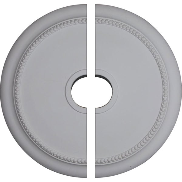 24 1/8"OD x 4 3/8"ID x 2 1/4"P Crendon Ceiling Medallion, Two Piece (Fits Canopies up to 4 3/8")