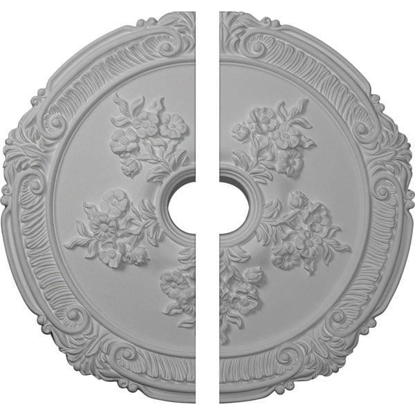 26"OD x 3 3/4"ID x 1 1/2"P Attica with Rose Ceiling Medallion, Two Piece (Fits Canopies up to 4 1/2")