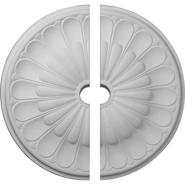 31 5/8"OD x 3 5/8"ID x 1 7/8"P Gorleen Ceiling Medallion, Two Piece (Fits Canopies up to 3 5/8")